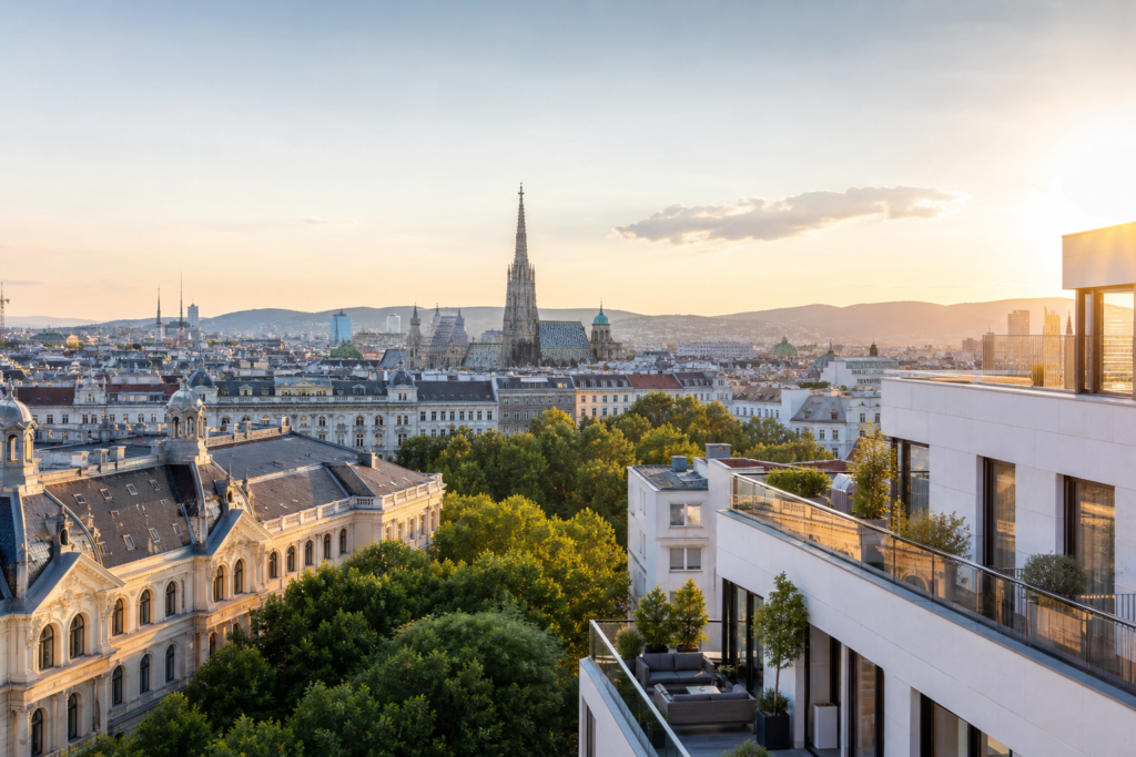 Titelbild zu „Der Wiener Immobilienmarkt im Wandel: Faktoren für eine nachhaltige Wertermittlung von Wohnraum“